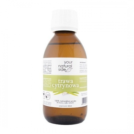 YOUR NATURAL SIDE Woda kwiatowa Trawa Cytrynowa 200ml nakrętka